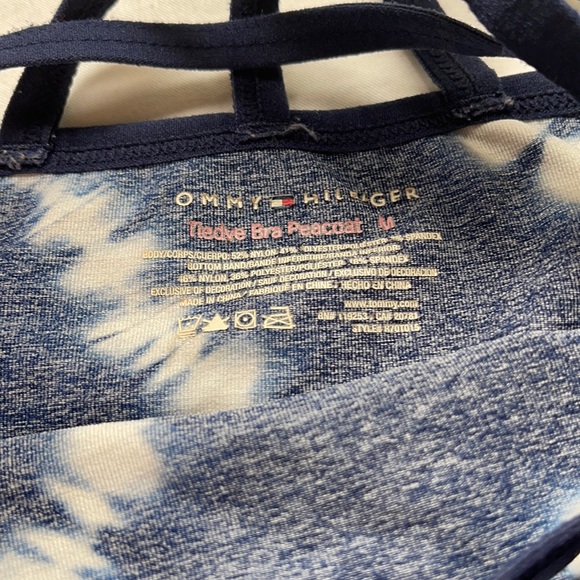 SOLDTommy Hilfiger Tie-dye Bra Peacoat M - Picture 2 of 2